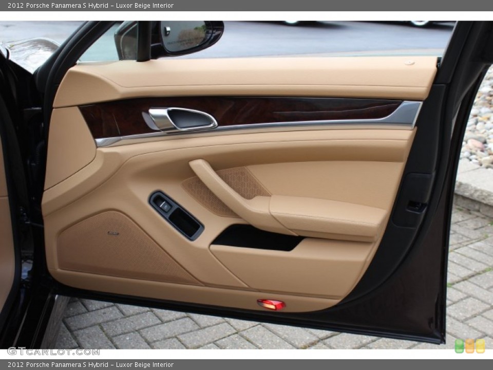 Luxor Beige Interior Door Panel for the 2012 Porsche Panamera S Hybrid #62431095