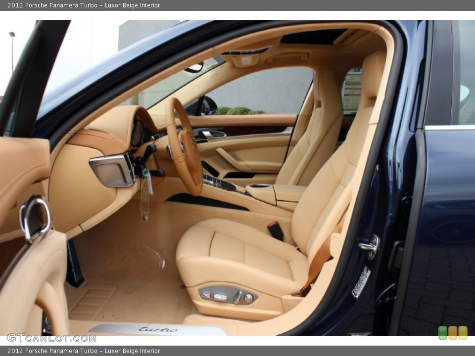Luxor Beige Interior Photo for the 2012 Porsche Panamera Turbo #62431257