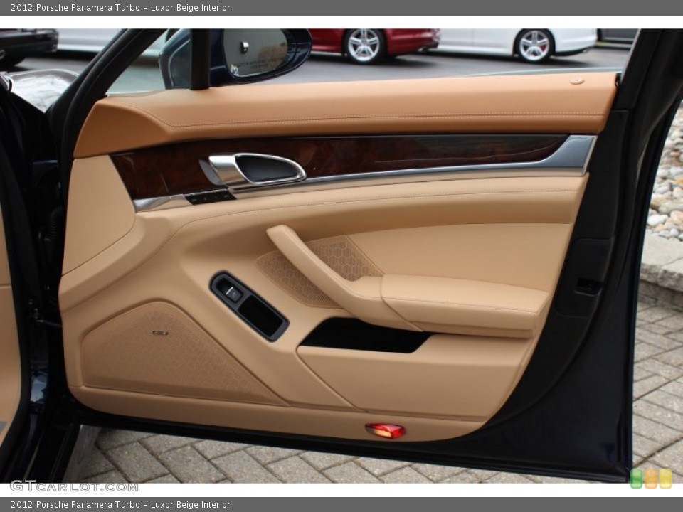 Luxor Beige Interior Door Panel for the 2012 Porsche Panamera Turbo #62431299
