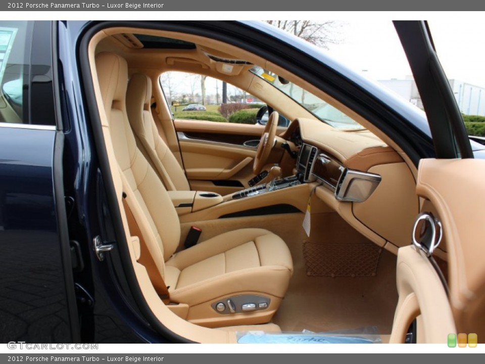 Luxor Beige Interior Photo for the 2012 Porsche Panamera Turbo #62431305