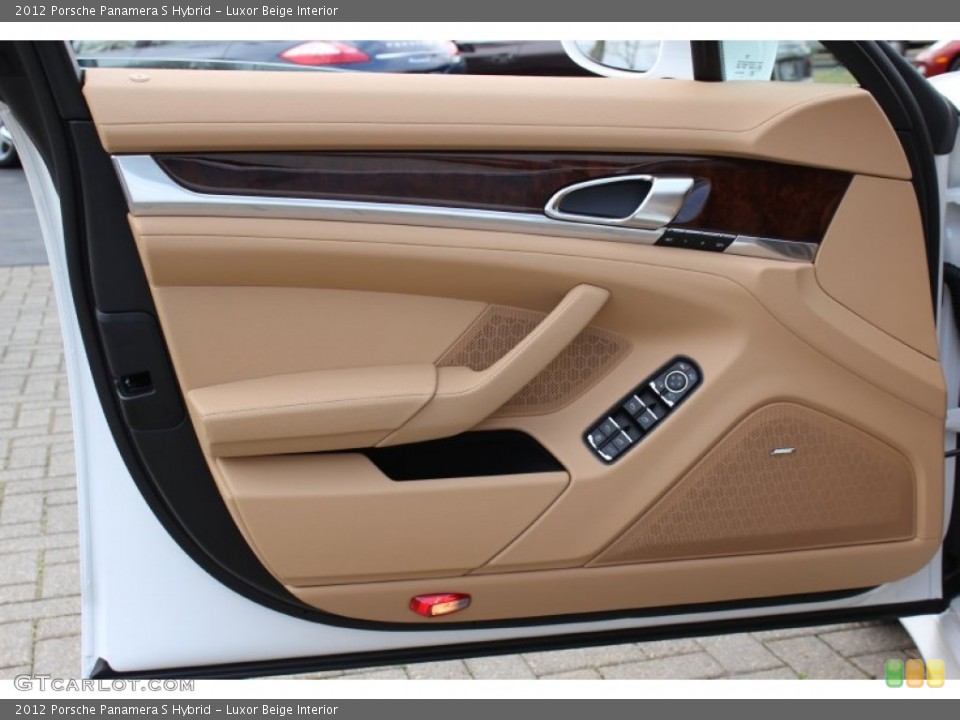 Luxor Beige Interior Door Panel for the 2012 Porsche Panamera S Hybrid #62431353