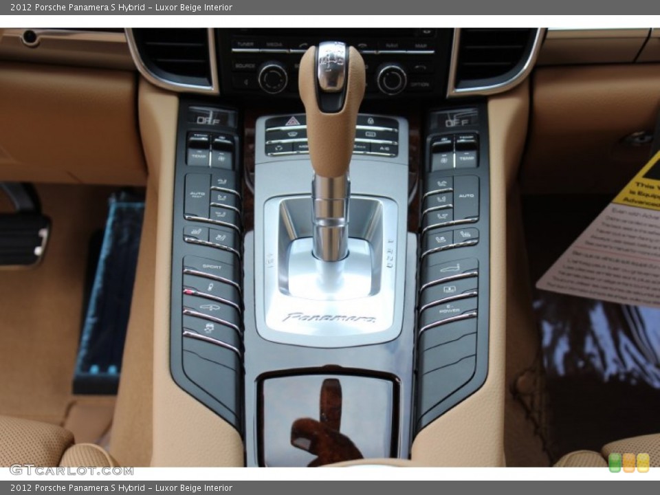 Luxor Beige Interior Transmission for the 2012 Porsche Panamera S Hybrid #62431386