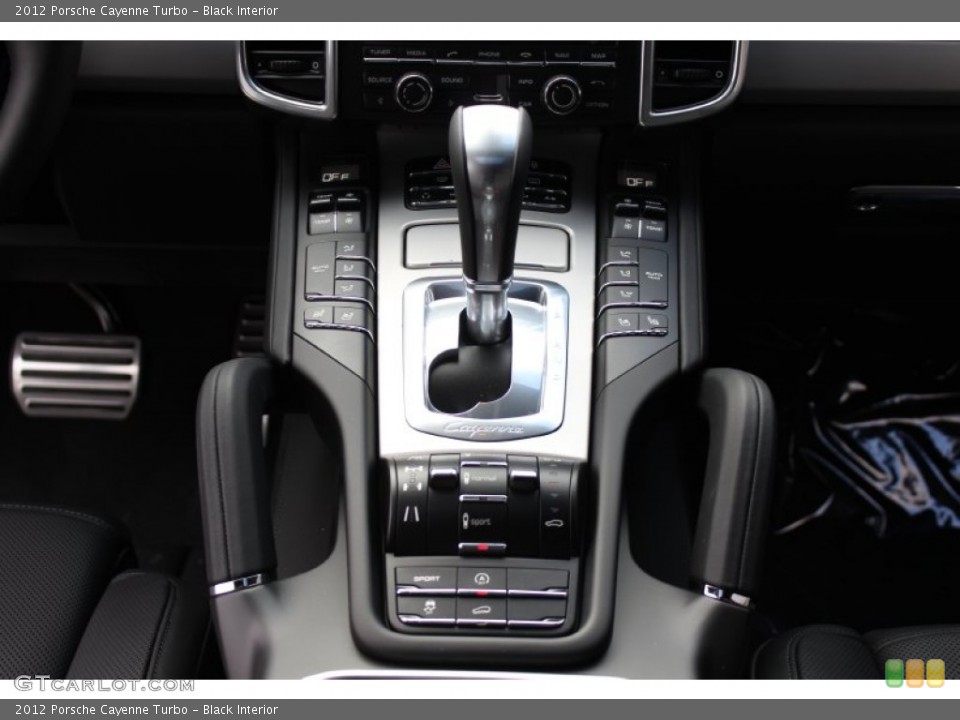 Black Interior Transmission for the 2012 Porsche Cayenne Turbo #62431488