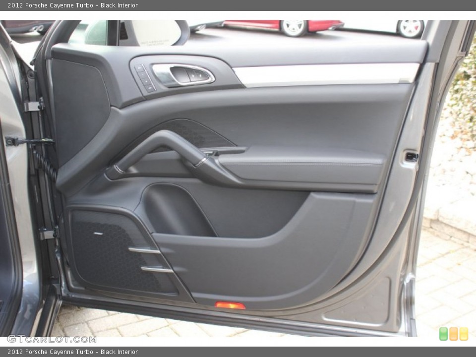 Black Interior Door Panel for the 2012 Porsche Cayenne Turbo #62431506