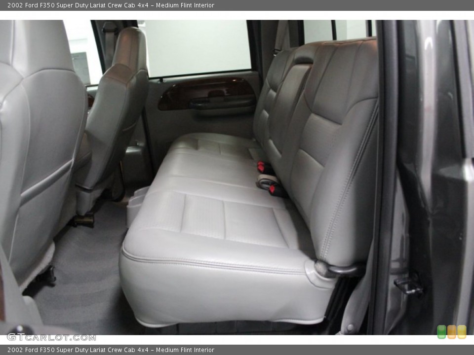 Medium Flint Interior Rear Seat for the 2002 Ford F350 Super Duty Lariat Crew Cab 4x4 #62431864