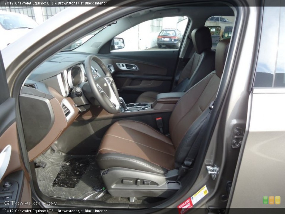 Brownstone/Jet Black Interior Photo for the 2012 Chevrolet Equinox LTZ #62435272
