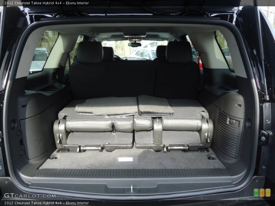 Ebony Interior Trunk for the 2012 Chevrolet Tahoe Hybrid 4x4 #62436506