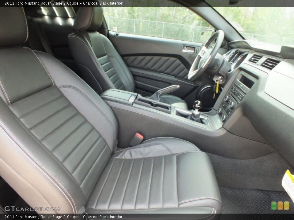 Charcoal Black Interior Photo for the 2011 Ford Mustang Roush Stage 2 Coupe #62436574