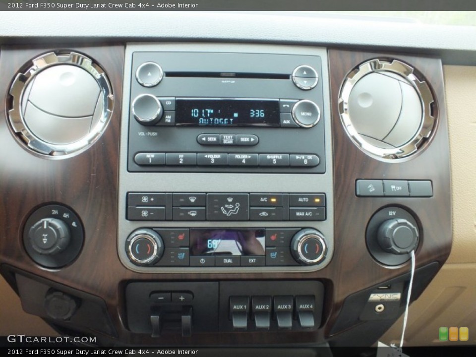 Adobe Interior Controls for the 2012 Ford F350 Super Duty Lariat Crew Cab 4x4 #62437681