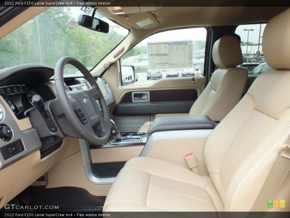 Pale Adobe Interior Photo for the 2012 Ford F150 Lariat SuperCrew 4x4 #62437717