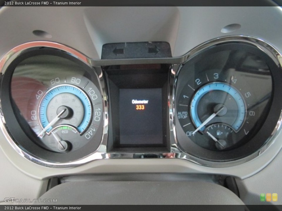 Titanium Interior Gauges for the 2012 Buick LaCrosse FWD #62437920