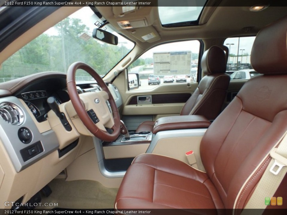 King Ranch Chaparral Leather Interior Photo for the 2012 Ford F150 King Ranch SuperCrew 4x4 #62438155