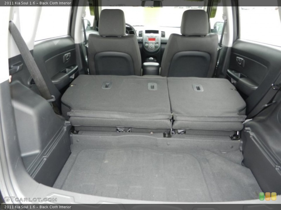 Black Cloth Interior Trunk for the 2011 Kia Soul 1.6 #62438299