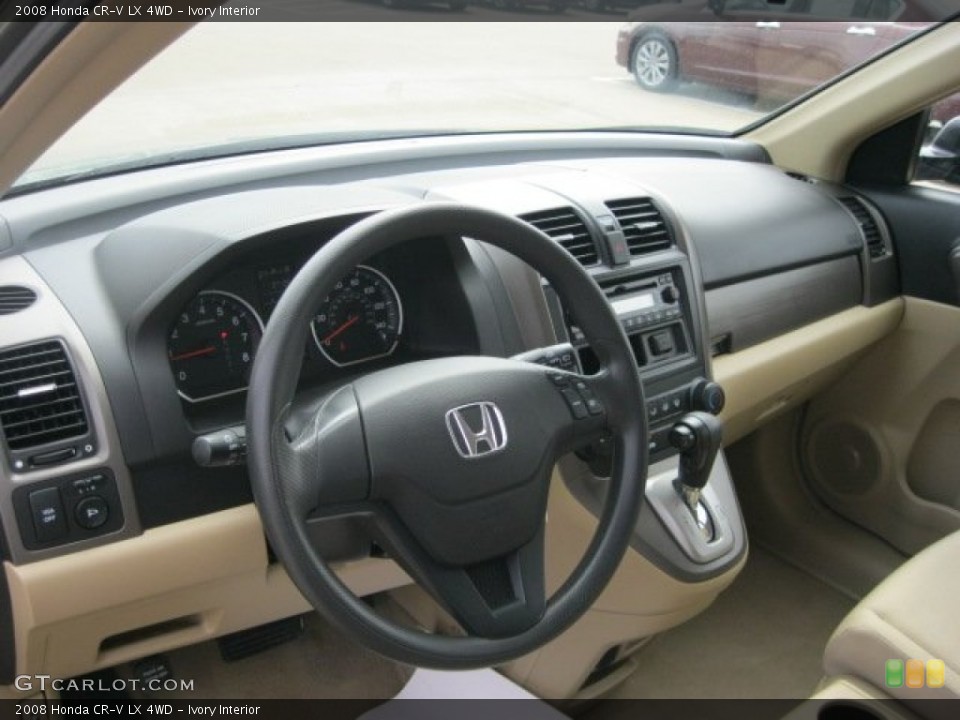 Ivory Interior Photo for the 2008 Honda CR-V LX 4WD #62440680