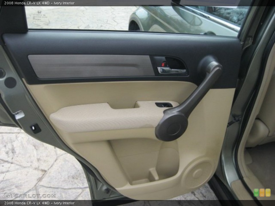 Ivory Interior Door Panel for the 2008 Honda CR-V LX 4WD #62440759
