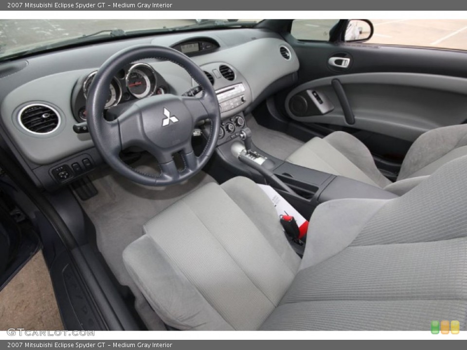 Medium Gray Interior Photo for the 2007 Mitsubishi Eclipse Spyder GT #62440799