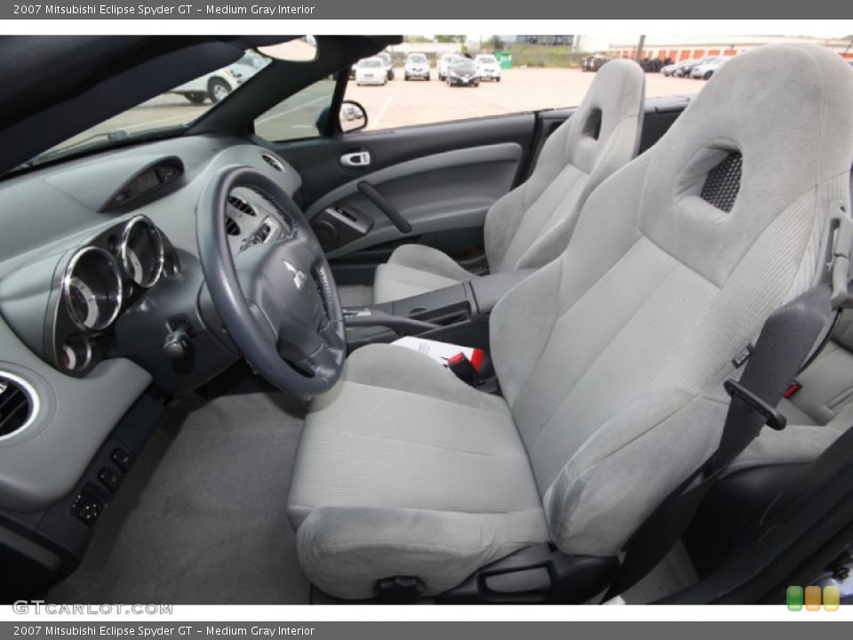 Medium Gray Interior Photo for the 2007 Mitsubishi Eclipse Spyder GT #62440811