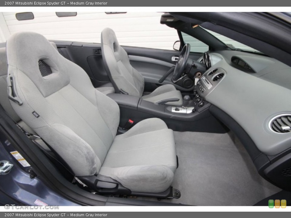 Medium Gray Interior Front Seat for the 2007 Mitsubishi Eclipse Spyder GT #62440882