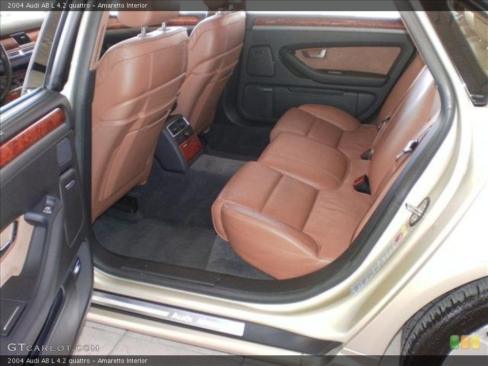 Amaretto Interior Rear Seat for the 2004 Audi A8 L 4.2 quattro #62441917