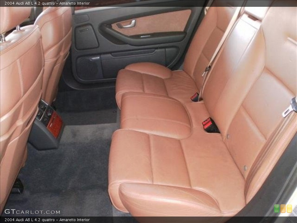 Amaretto Interior Rear Seat for the 2004 Audi A8 L 4.2 quattro #62441946