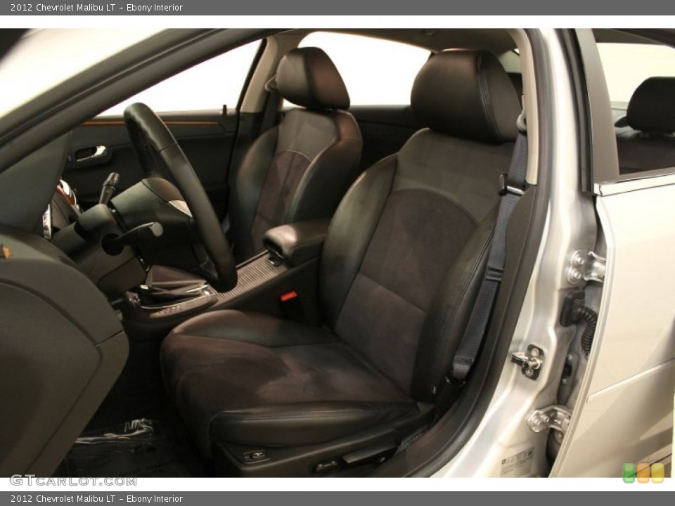 Ebony Interior Photo for the 2012 Chevrolet Malibu LT #62442886