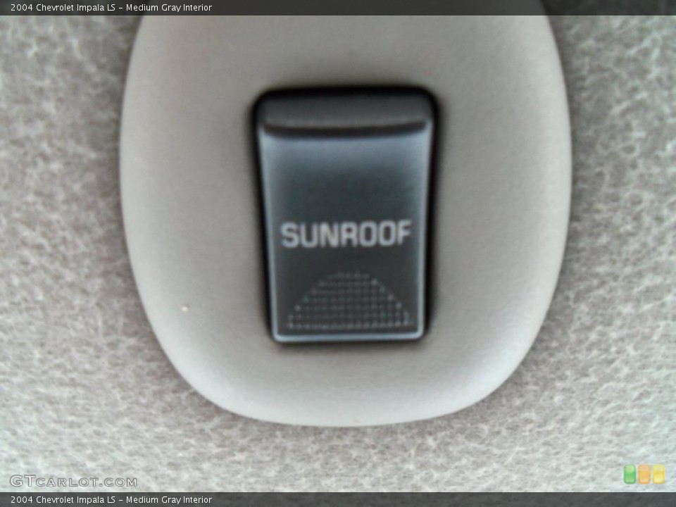 Medium Gray Interior Sunroof for the 2004 Chevrolet Impala LS #62450035