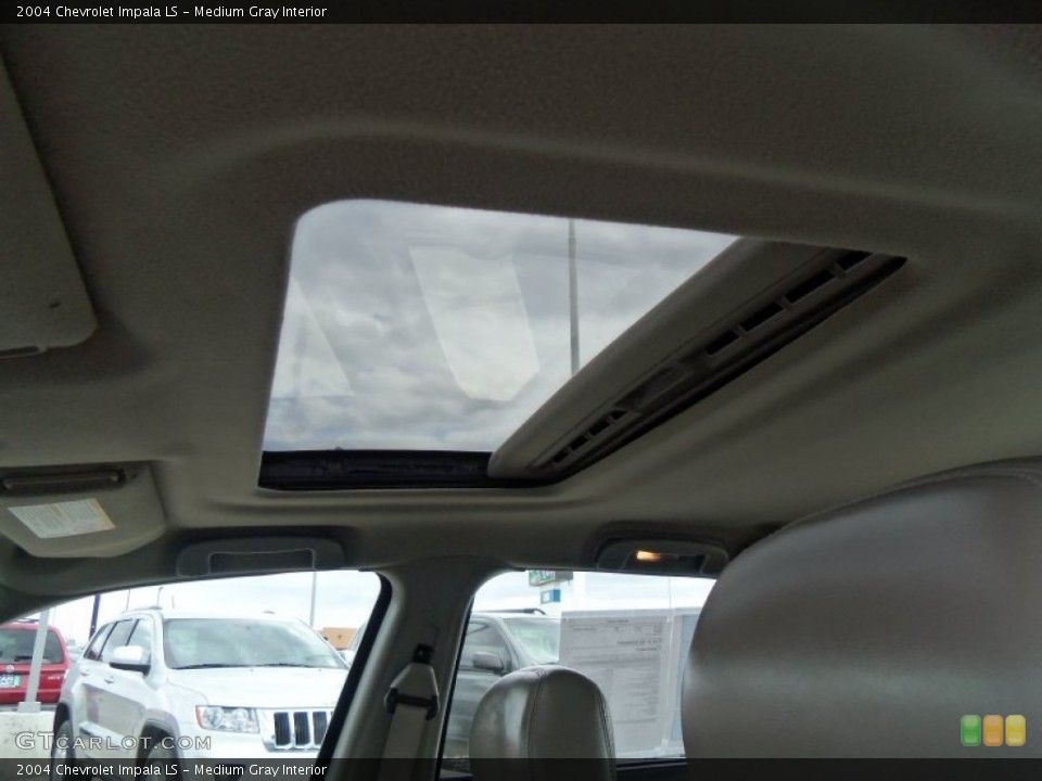 Medium Gray Interior Sunroof for the 2004 Chevrolet Impala LS #62450044