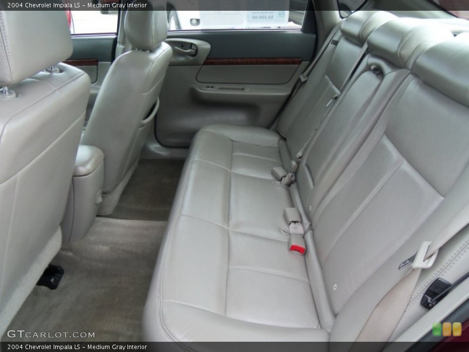 Medium Gray Interior Rear Seat for the 2004 Chevrolet Impala LS #62450053