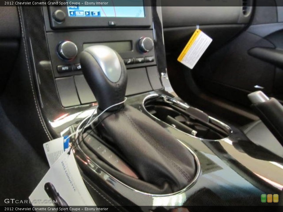 Ebony Interior Transmission for the 2012 Chevrolet Corvette Grand Sport Coupe #62451280