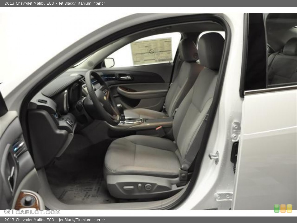 Jet Black/Titanium Interior Photo for the 2013 Chevrolet Malibu ECO #62451964