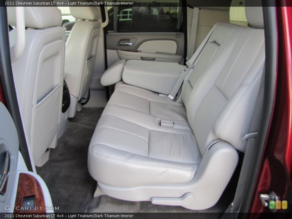 Light Titanium/Dark Titanium Interior Rear Seat for the 2011 Chevrolet Suburban LT 4x4 #62452677