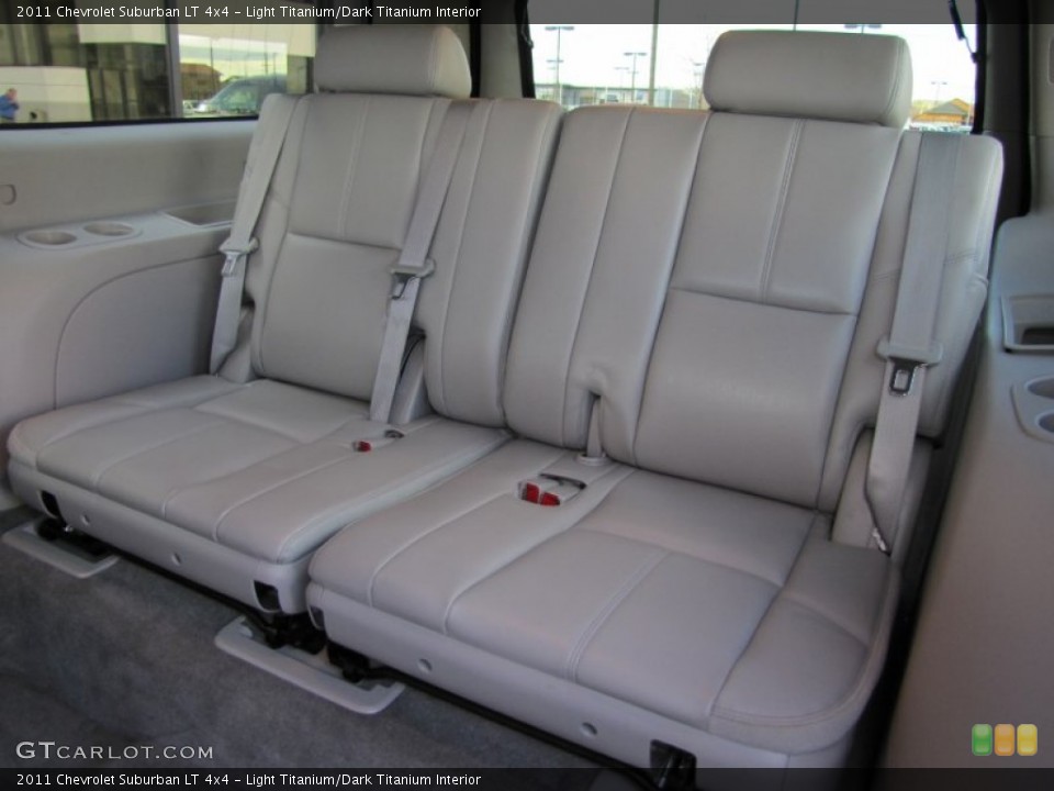 Light Titanium/Dark Titanium Interior Rear Seat for the 2011 Chevrolet Suburban LT 4x4 #62452703