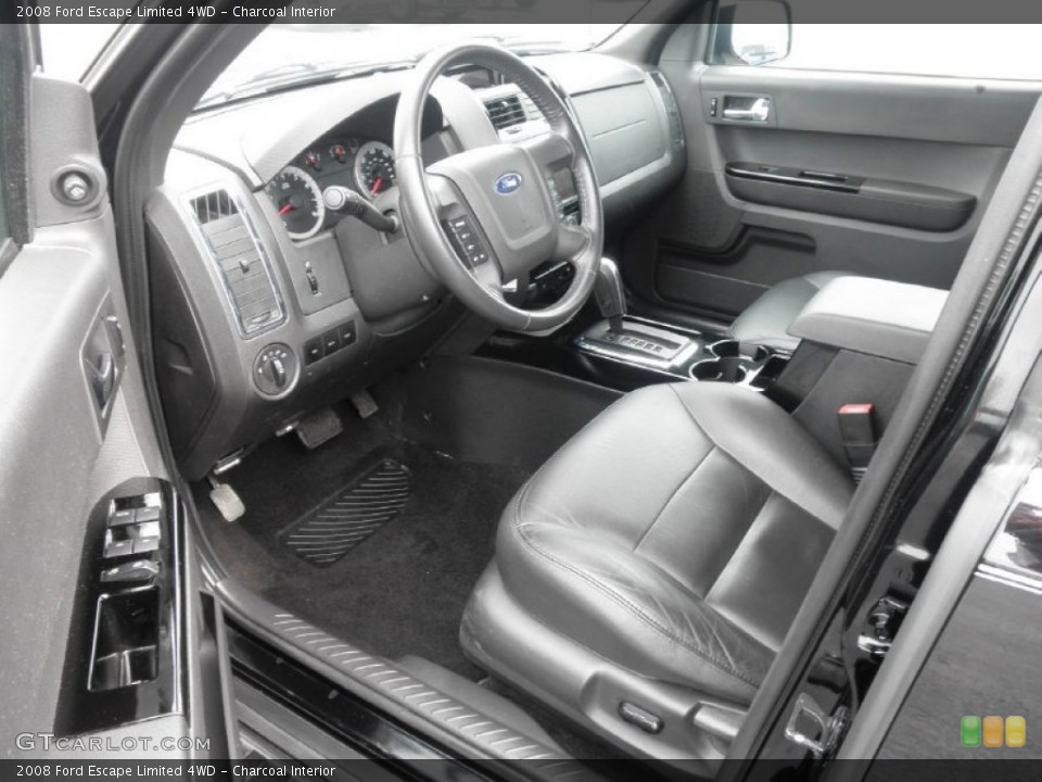 Charcoal Interior Photo for the 2008 Ford Escape Limited 4WD #62452717