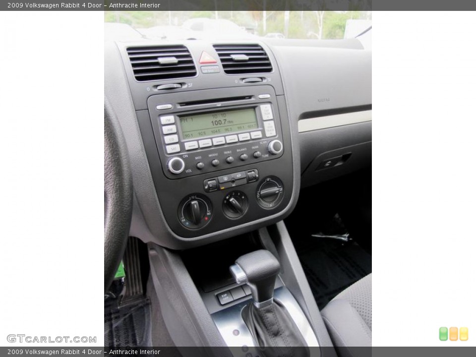Anthracite Interior Controls for the 2009 Volkswagen Rabbit 4 Door #62453251