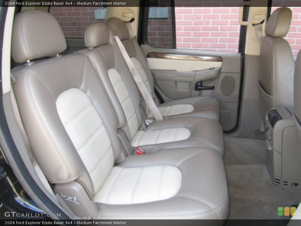 Medium Parchment Interior Rear Seat for the 2004 Ford Explorer Eddie Bauer 4x4 #62454532