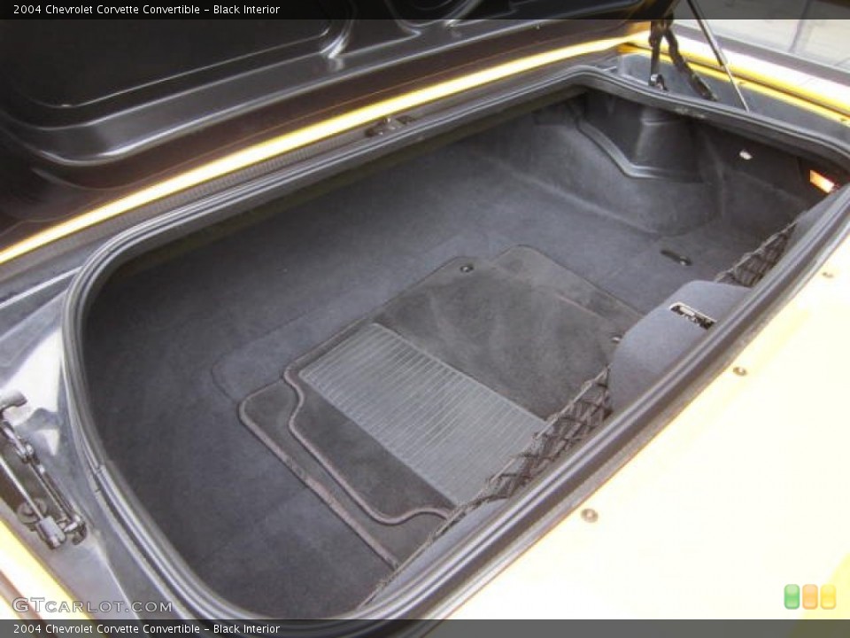 Black Interior Trunk for the 2004 Chevrolet Corvette Convertible #62454875