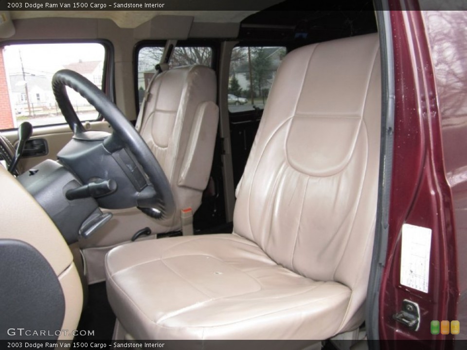 Sandstone Interior Photo for the 2003 Dodge Ram Van 1500 Cargo #62454876