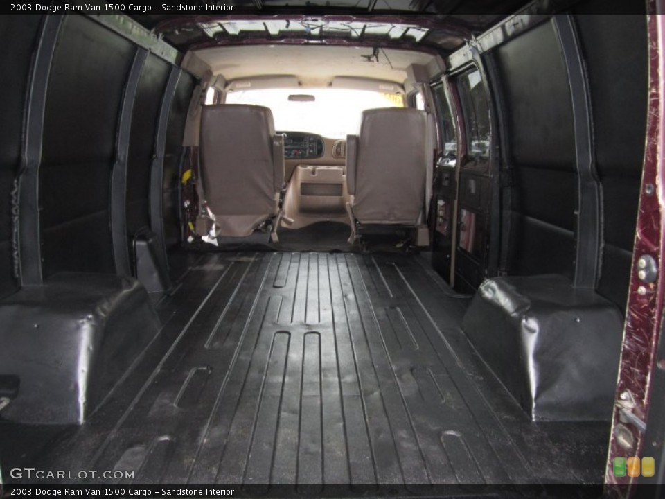 Sandstone Interior Trunk for the 2003 Dodge Ram Van 1500 Cargo #62454922