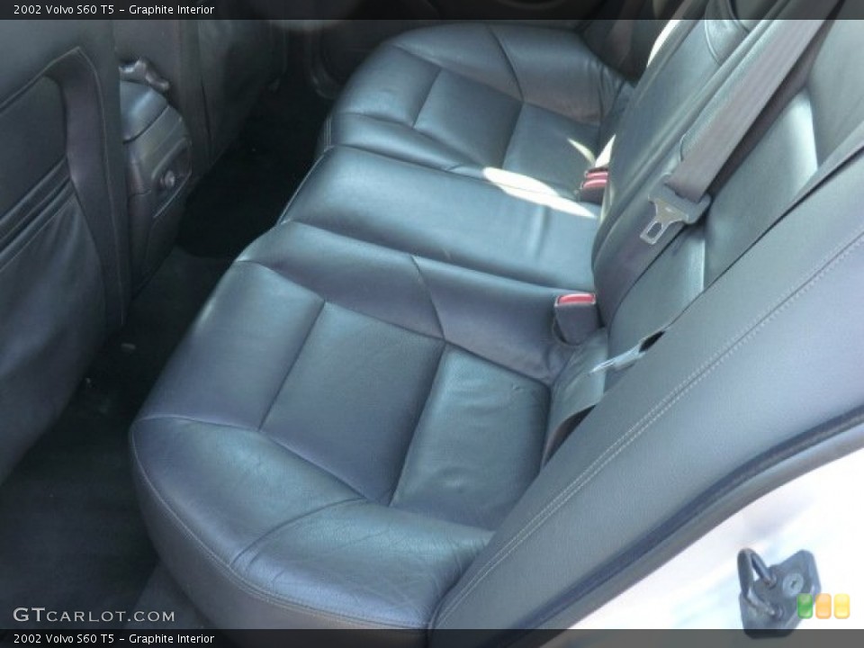 Graphite Interior Rear Seat for the 2002 Volvo S60 T5 #62455111
