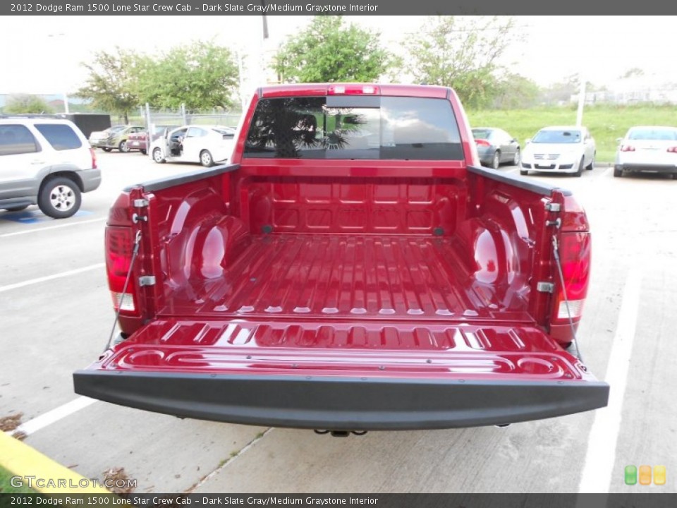 Dark Slate Gray/Medium Graystone Interior Trunk for the 2012 Dodge Ram 1500 Lone Star Crew Cab #62456350