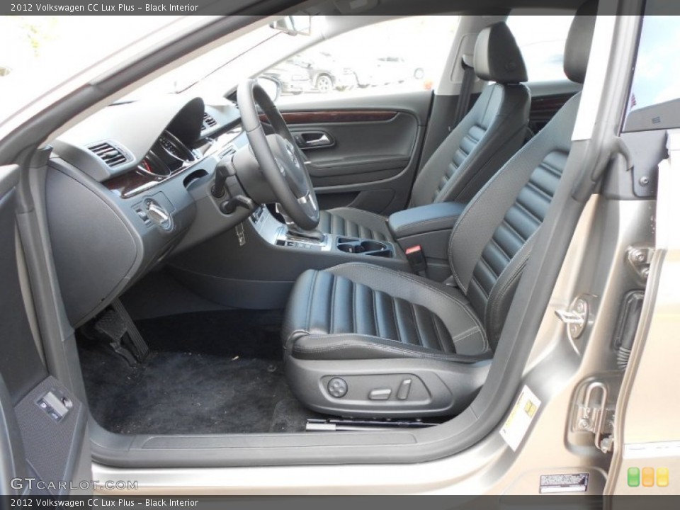 Black Interior Photo for the 2012 Volkswagen CC Lux Plus #62457062