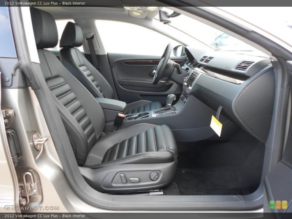 Black Interior Photo for the 2012 Volkswagen CC Lux Plus #62457078