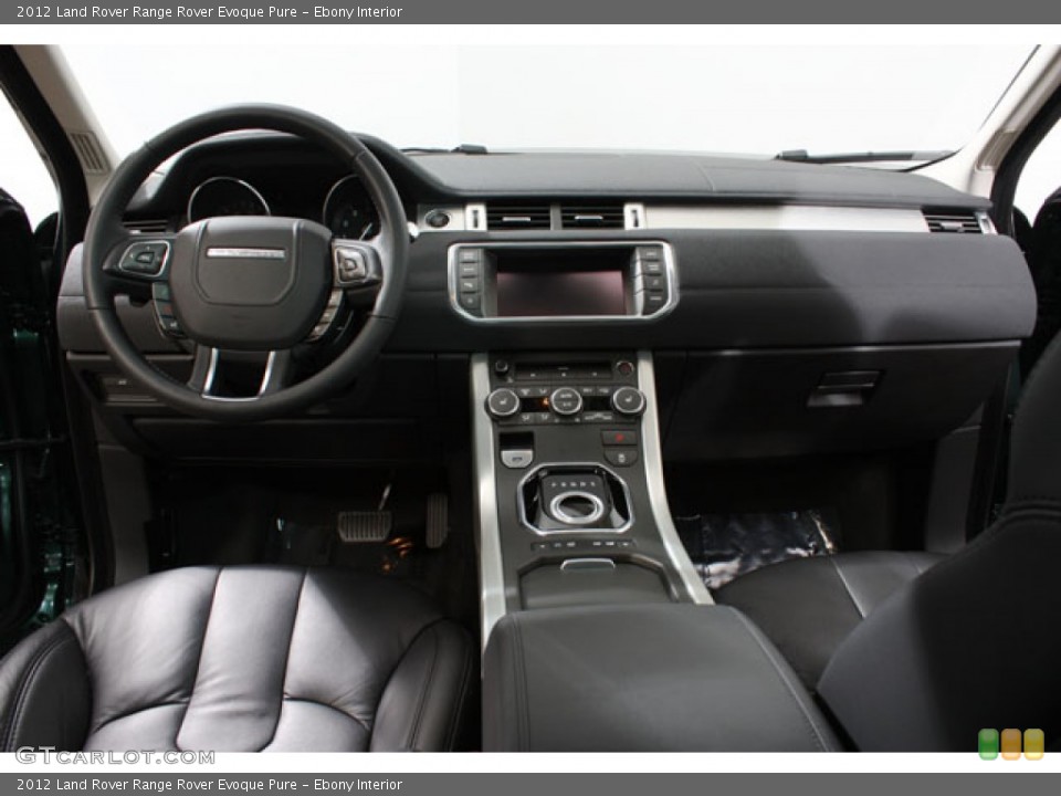 Ebony Interior Dashboard for the 2012 Land Rover Range Rover Evoque Pure #62460481