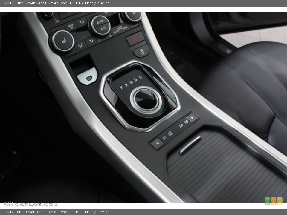 Ebony Interior Transmission for the 2012 Land Rover Range Rover Evoque Pure #62460526
