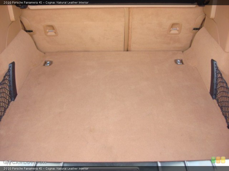 Cognac Natural Leather Interior Trunk for the 2010 Porsche Panamera 4S #62461504