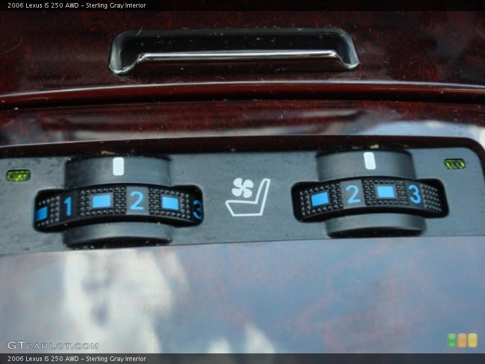 Sterling Gray Interior Controls for the 2006 Lexus IS 250 AWD #62463217