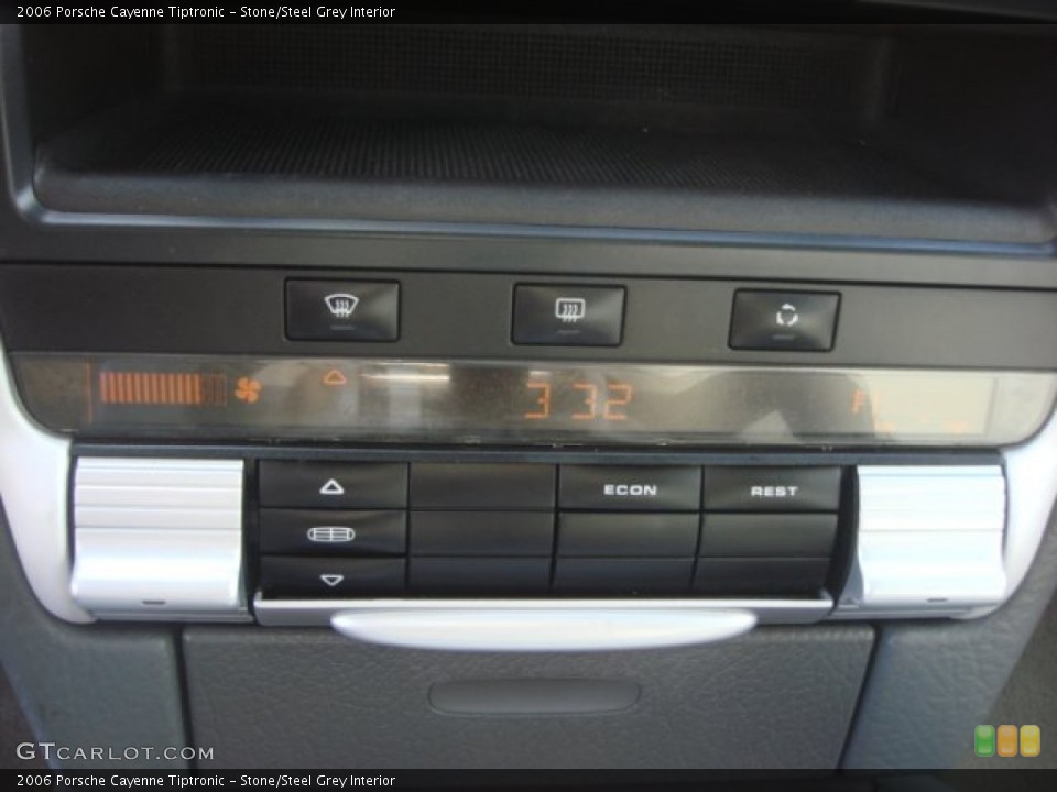 Stone/Steel Grey Interior Controls for the 2006 Porsche Cayenne Tiptronic #62465089