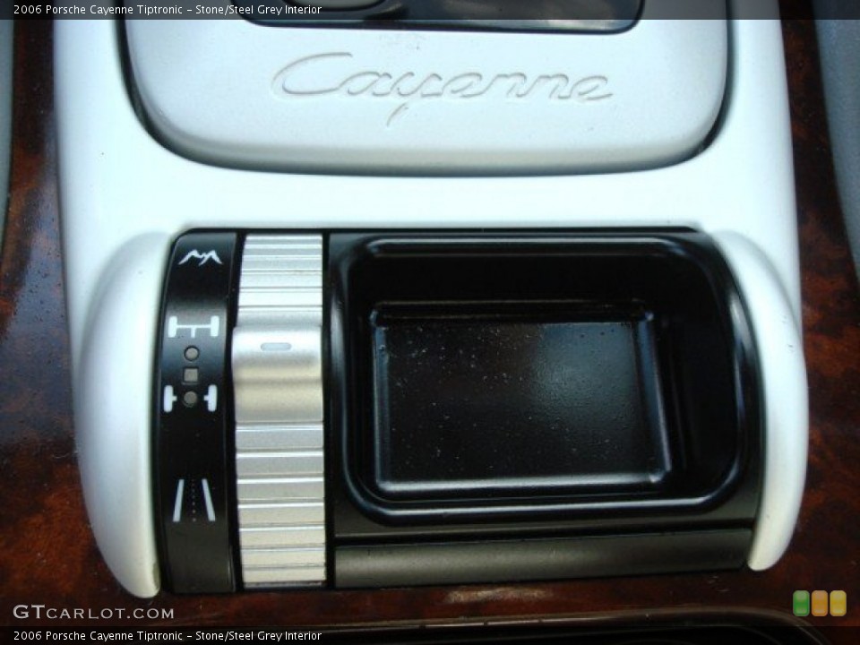 Stone/Steel Grey Interior Controls for the 2006 Porsche Cayenne Tiptronic #62465101