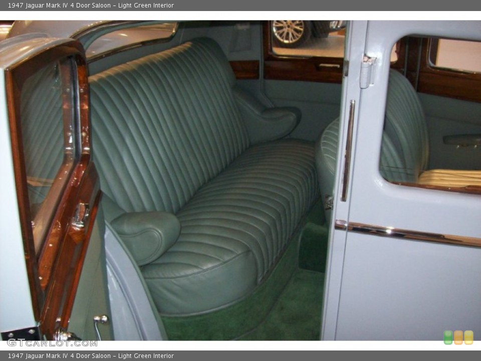 Light Green Interior Photo for the 1947 Jaguar Mark IV 4 Door Saloon #62466543