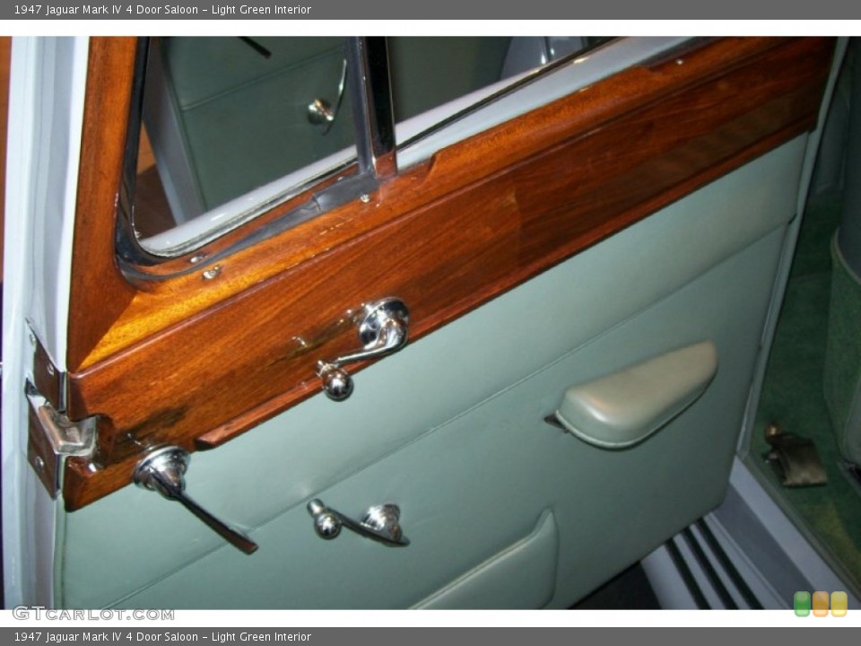 Light Green Interior Door Panel for the 1947 Jaguar Mark IV 4 Door Saloon #62466576